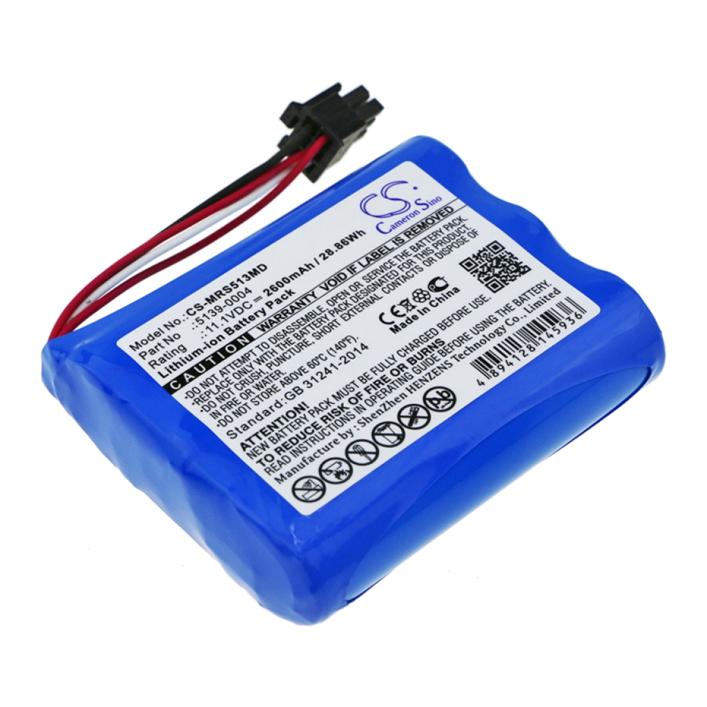 Yhteensopiva akun vaihto Masimo 5139-0004