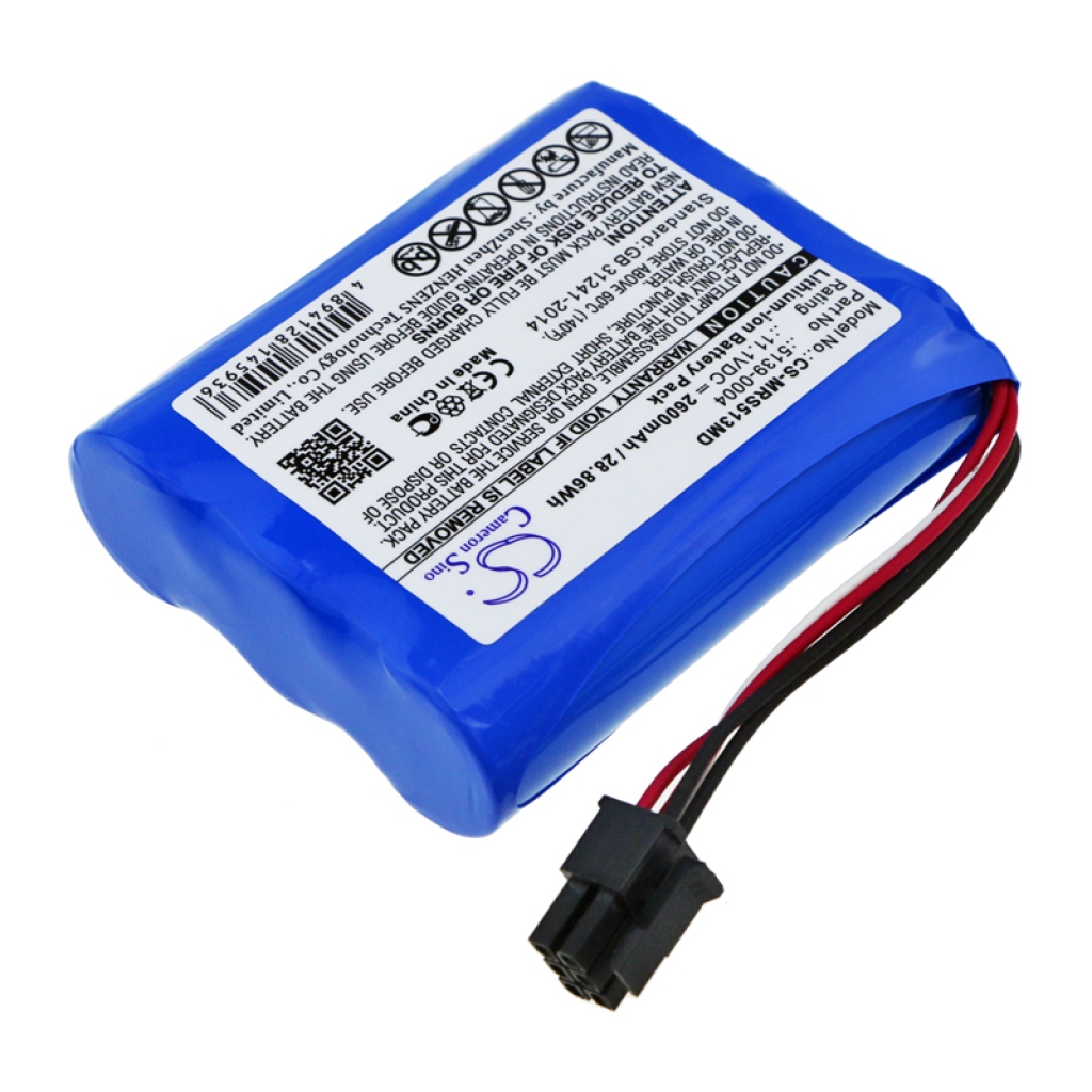 Yhteensopiva akun vaihto Masimo 5139-0004