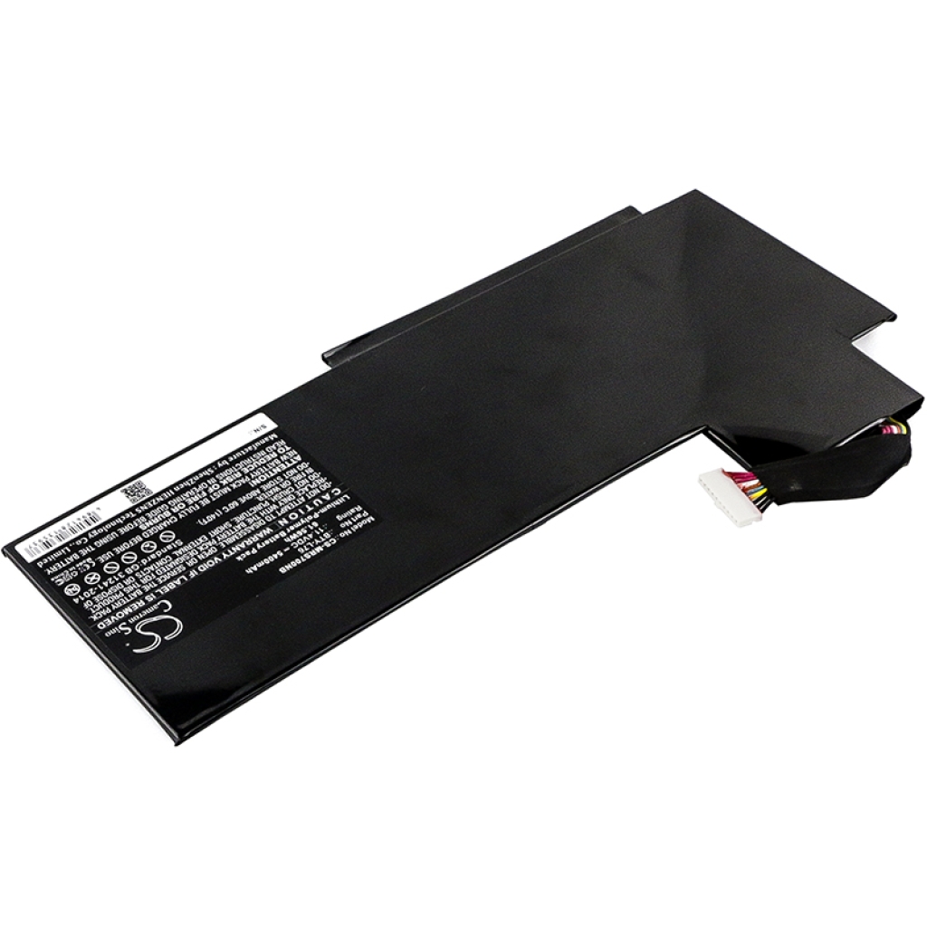 Yhteensopiva akun vaihto MSI BTY-L76