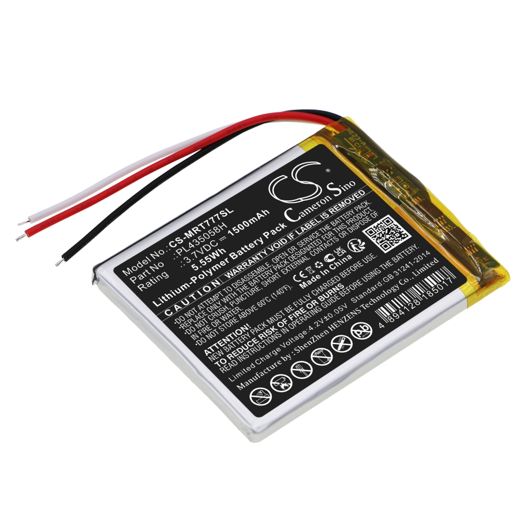 GPS, Navigaattorin akku Roadmate CS-MRT777SL