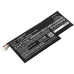 Yhteensopiva akun vaihto MSI BTY-M6K