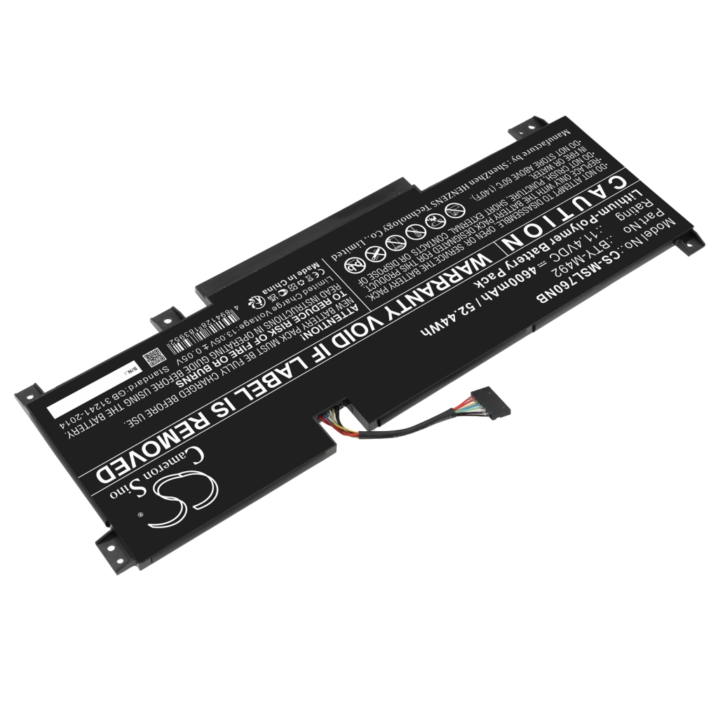Akku –lle MSI Pulse GL76 11UCK-247RU