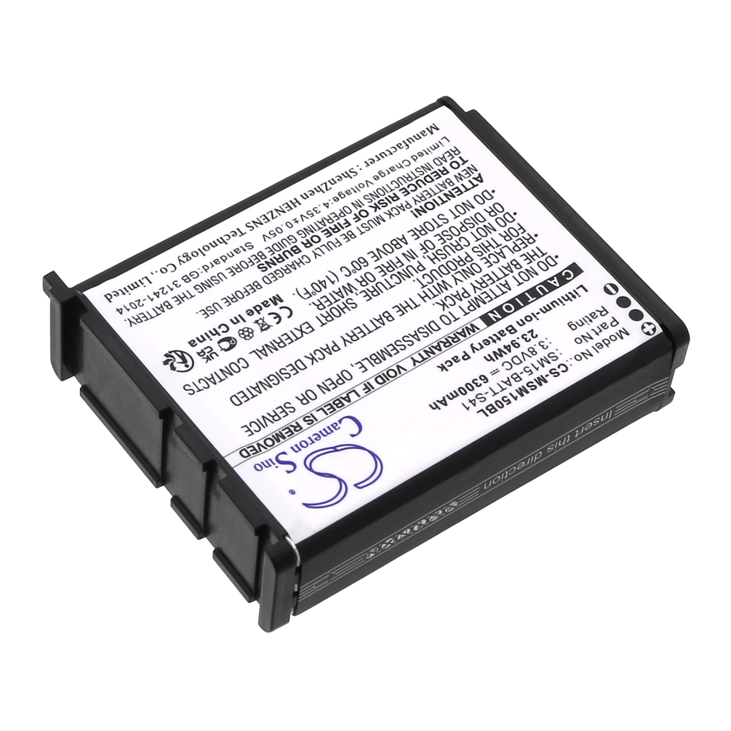 Yhteensopiva akun vaihto M3 Mobile SM15-BATT-S41