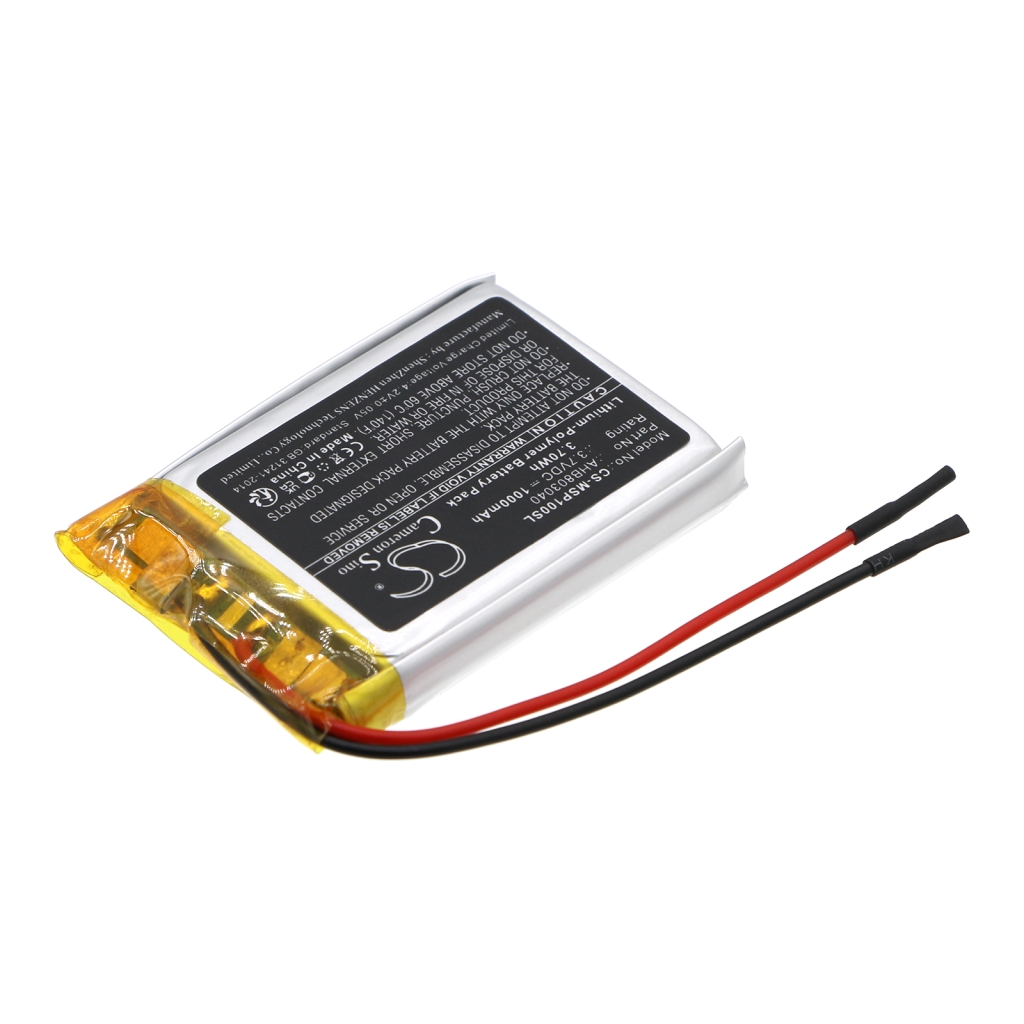 Akut Kaiuttimen akku CS-MSP100SL