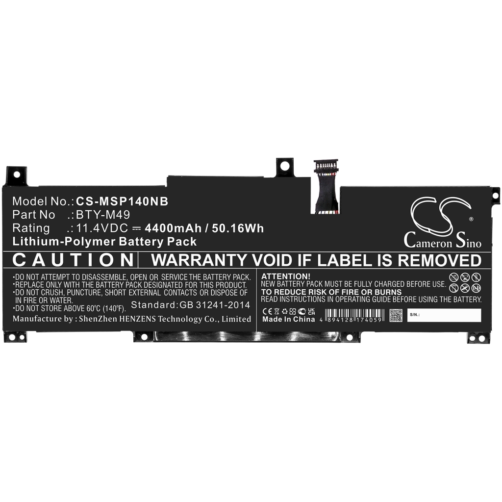 MSI Modern 14 B10RBSW(MS-14D1)