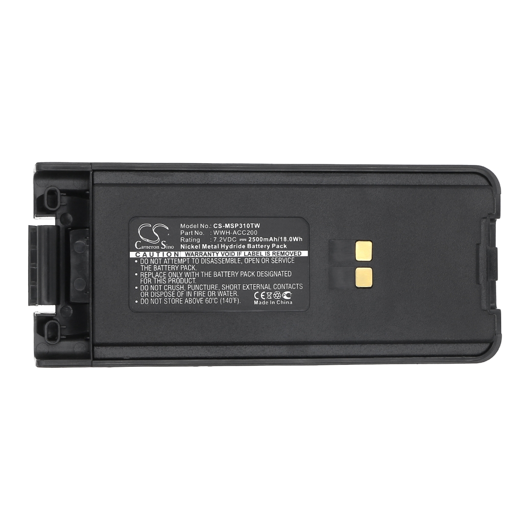 Battery compatible with Maxon CS-MSP310TW
