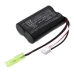 Akut RC hobby batteries CS-MSR101RX