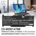 Battery compatible with MSI