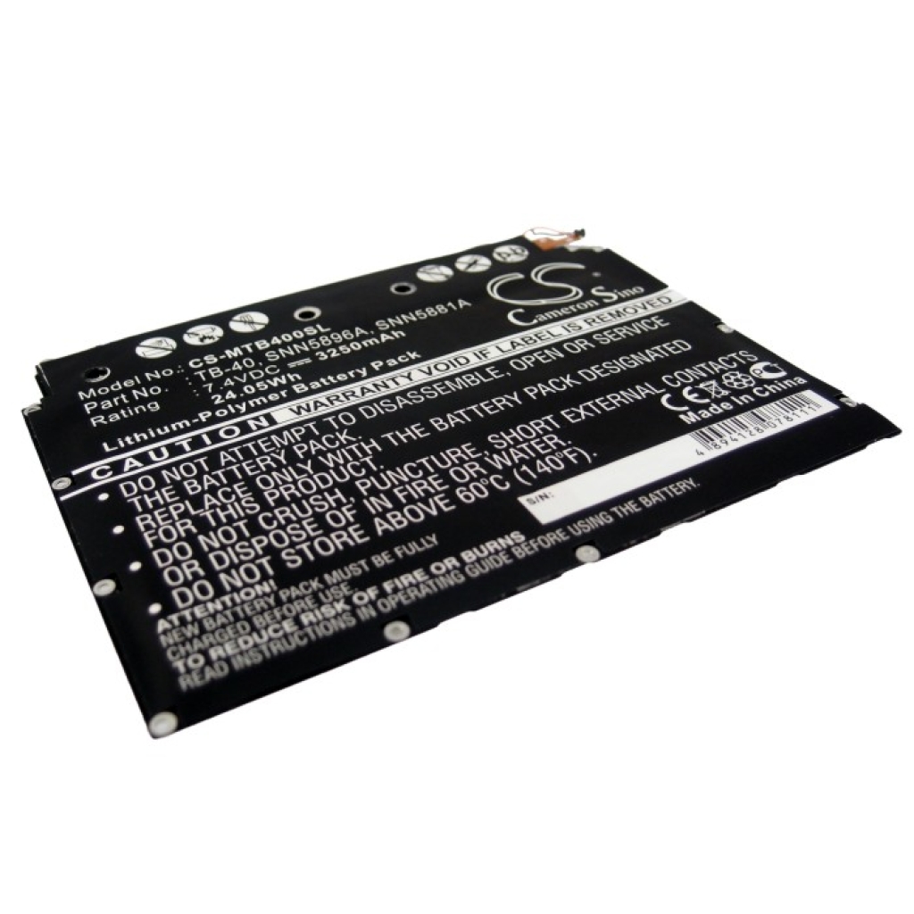 Yhteensopiva akun vaihto Motorola SNN5881A