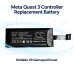 Battery for Meta Quest 3 Game Controller