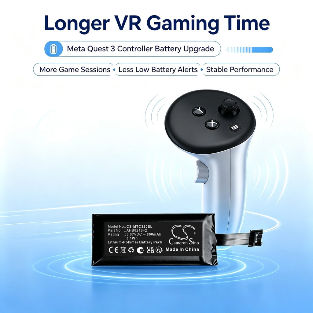 Battery for Meta Quest 3 Game Controller