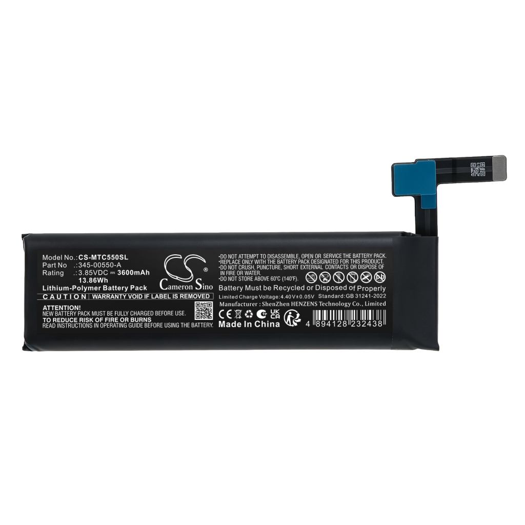 Akut yhteensopiva Meta Quest 2 CS-MTC550SL