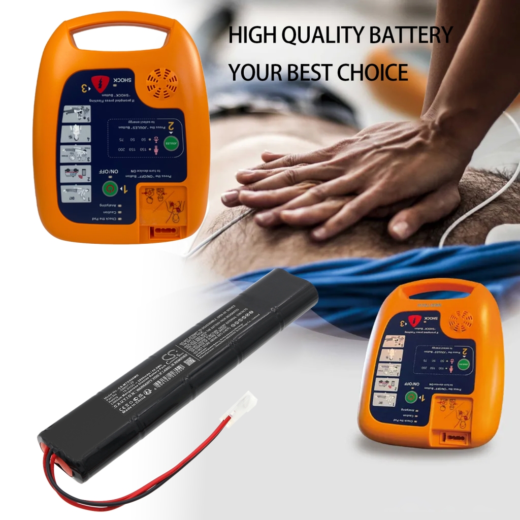 Akku yhteensopiva Meditech M&b CS-MTD500MD
