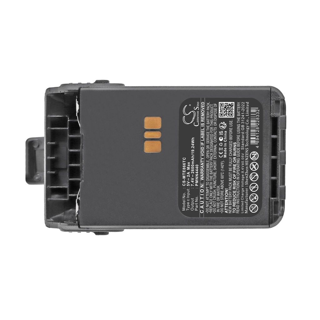 Akku yhteensopiva Motorola CS-MTE866TC