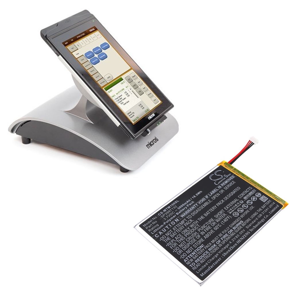 Akut Tabletin akku CS-MTM100SL
