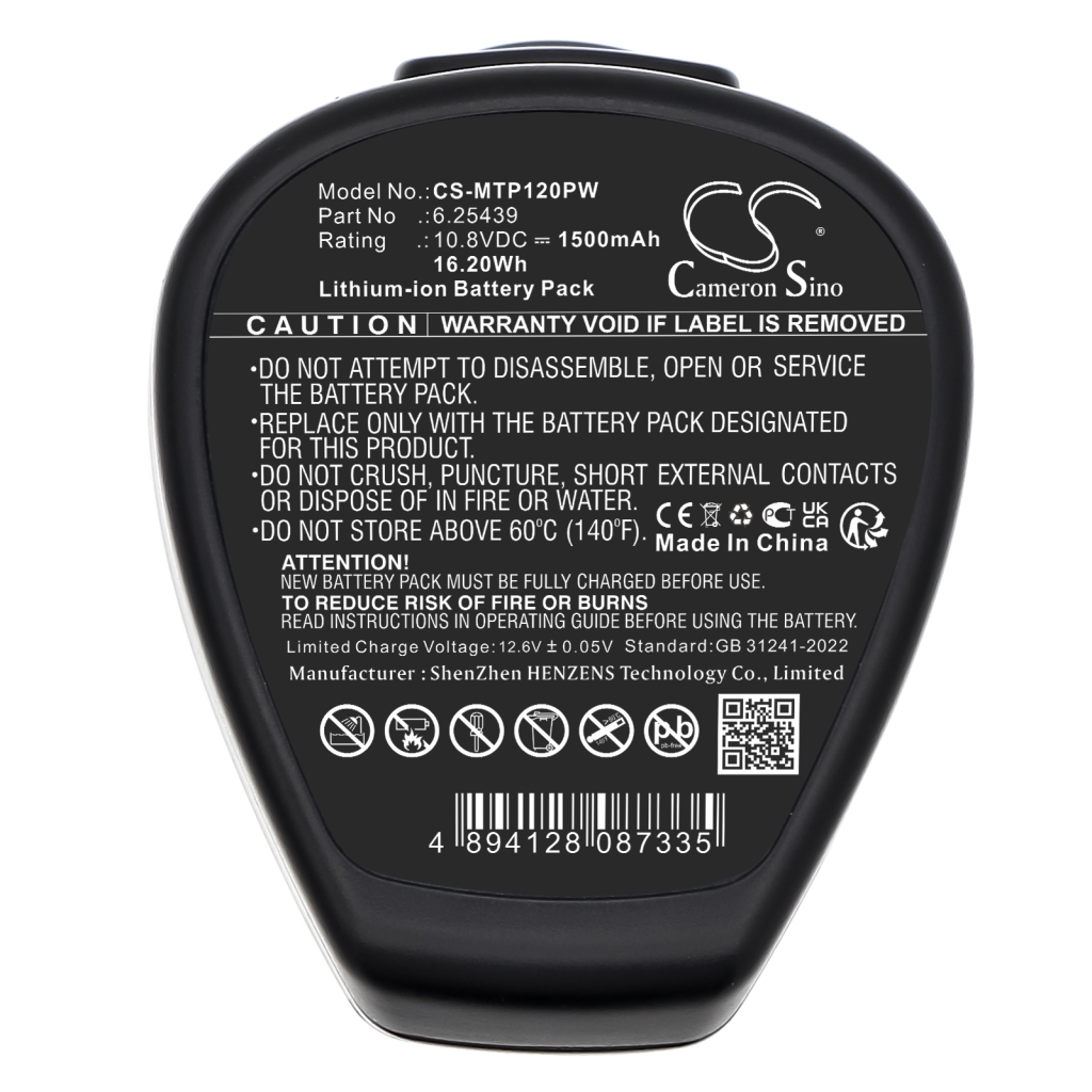 Akut Teollisuusakku CS-MTP120PW