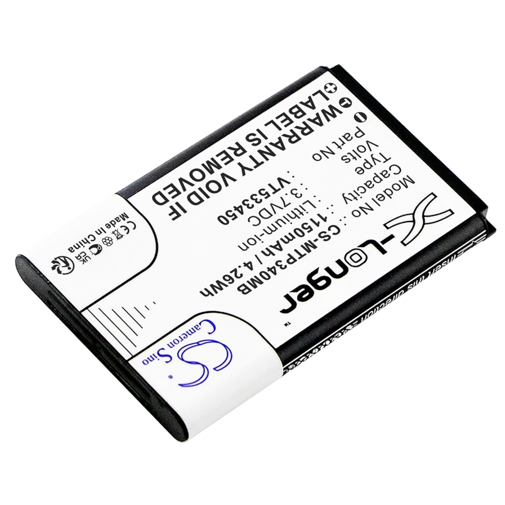 Yhteensopiva akun vaihto Motorola VT533450