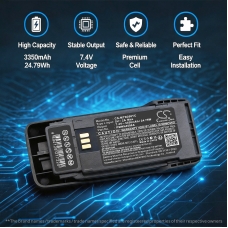 Yhteensopiva akun vaihto Motorola PMNN4598A,PMNN4600A