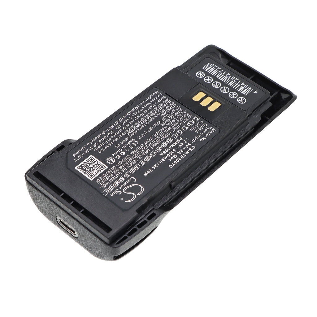 Akku yhteensopiva Motorola CS-MTR200TC