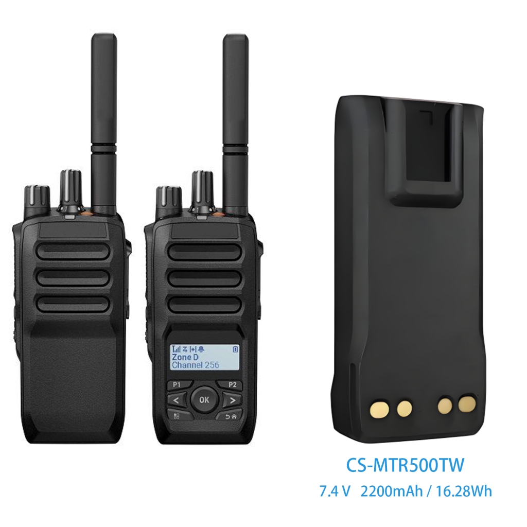 Kaksisuuntaisen radion akku Motorola CS-MTR500TW