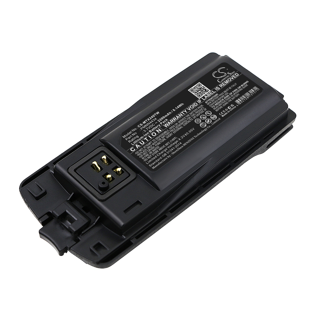Yhteensopiva akun vaihto Motorola PMNN4434,PMNN4434A,PMNN4434AR