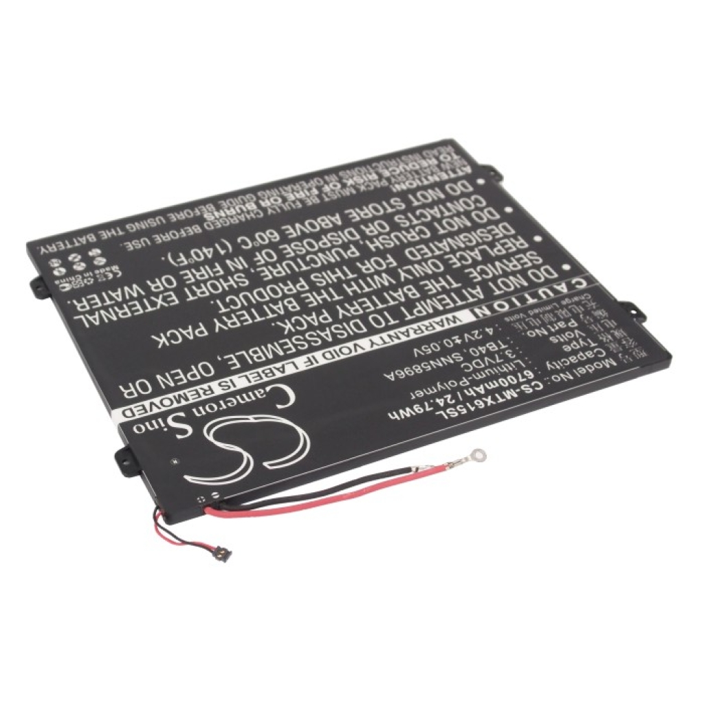 Akut Tabletin akku CS-MTX615SL