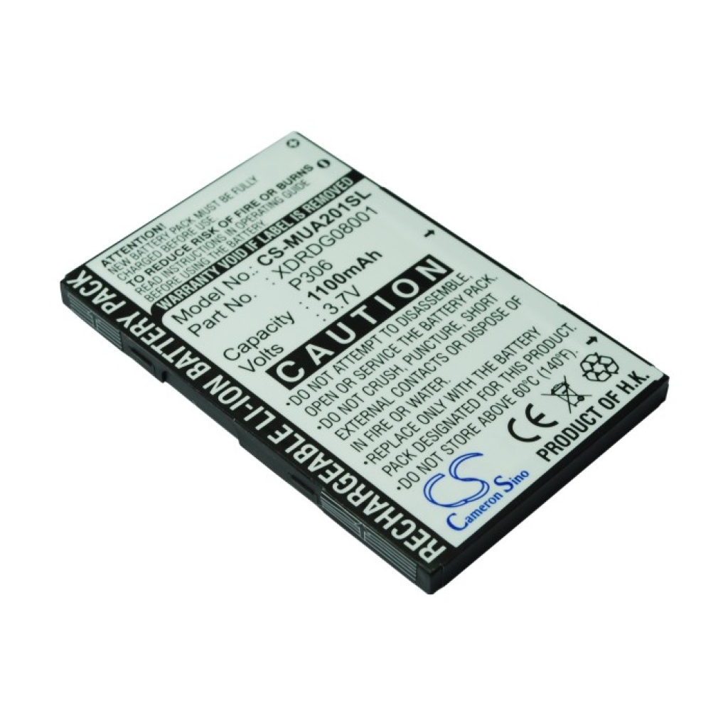Yhteensopiva akun vaihto I-Mate P306,XDRDG08001