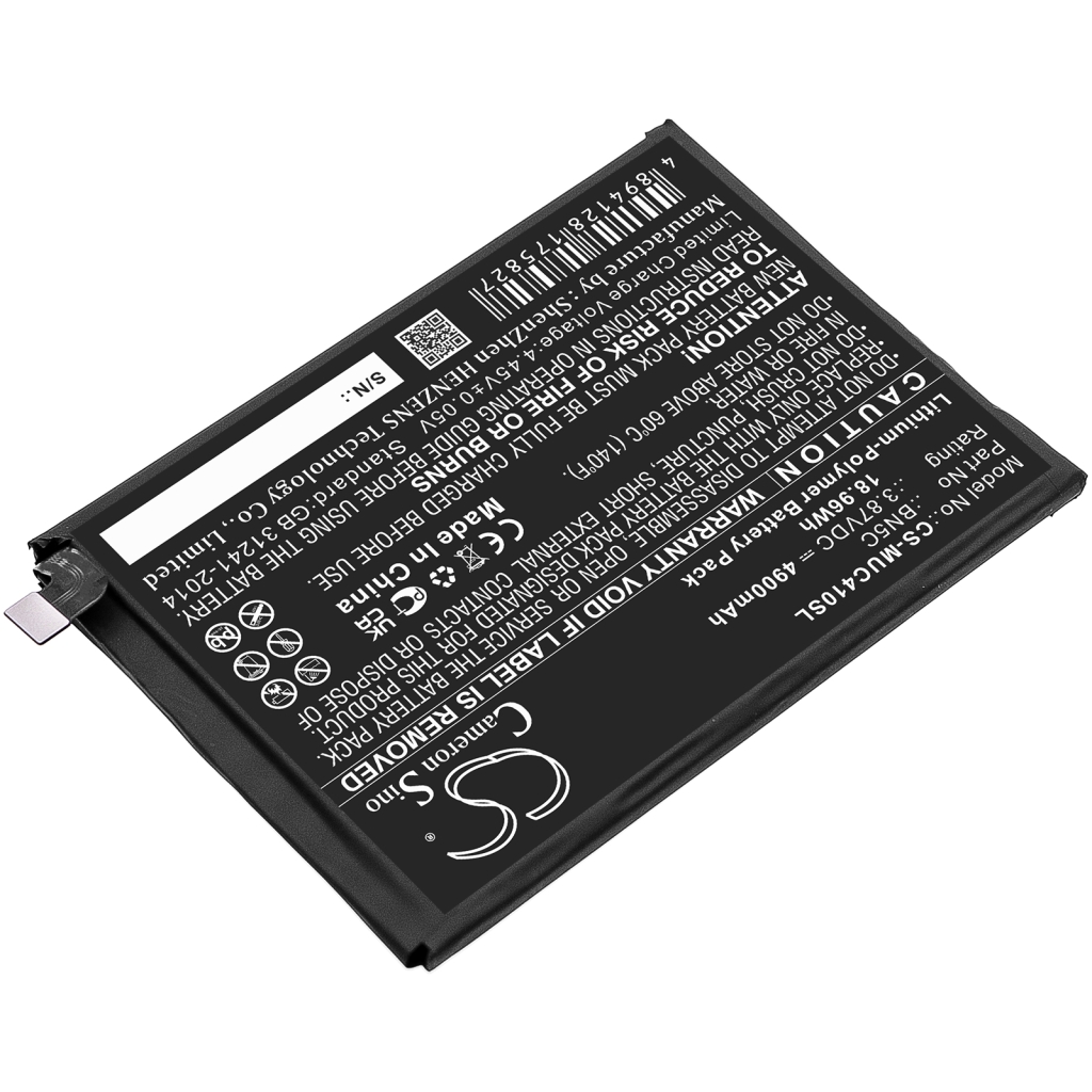 Yhteensopiva akun vaihto Redmi BN5C
