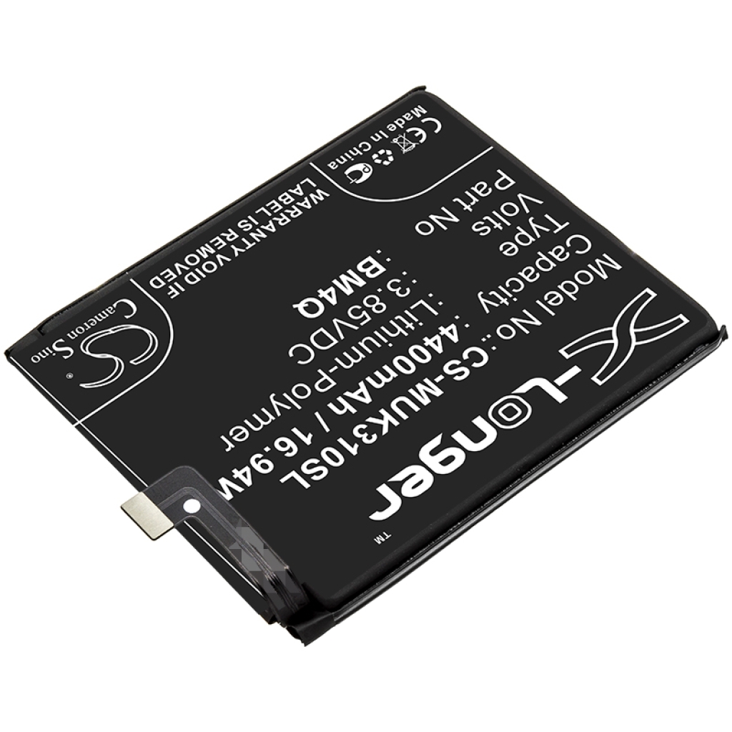 Matkapuhelimen akku Xiaomi K30 Pro (CS-MUK310SL)