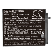 Yhteensopiva akun vaihto Xiaomi BP50