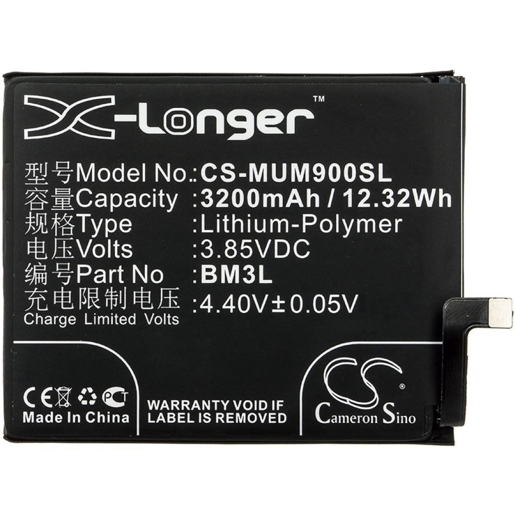 Yhteensopiva akun vaihto Xiaomi BM3L
