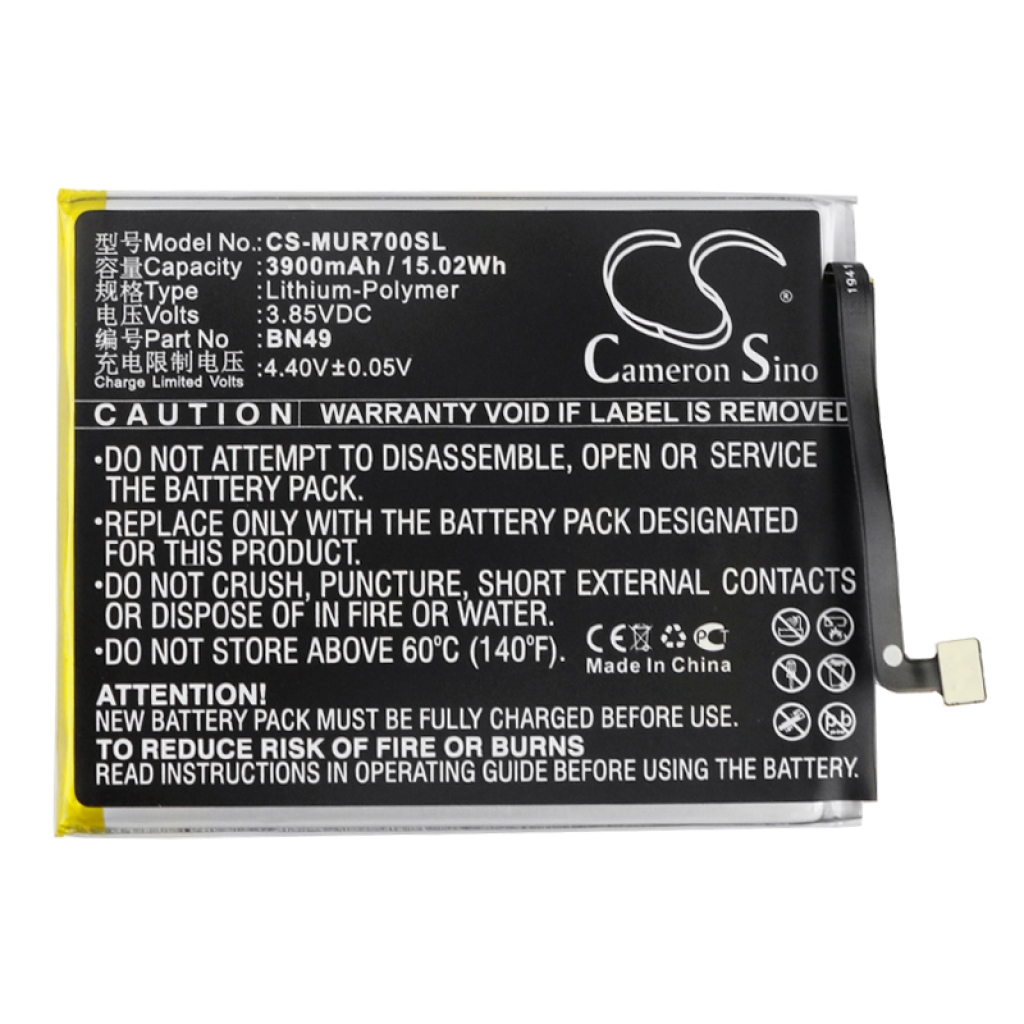 Matkapuhelimen akku Xiaomi MZB7995IN (CS-MUR700SL)