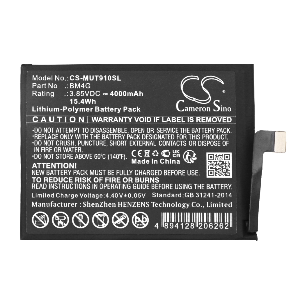 Yhteensopiva akun vaihto Xiaomi BM4G