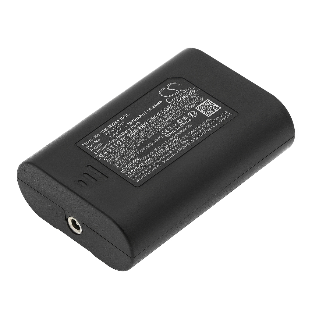 Yhteensopiva akun vaihto Mobile warming ASA14U01