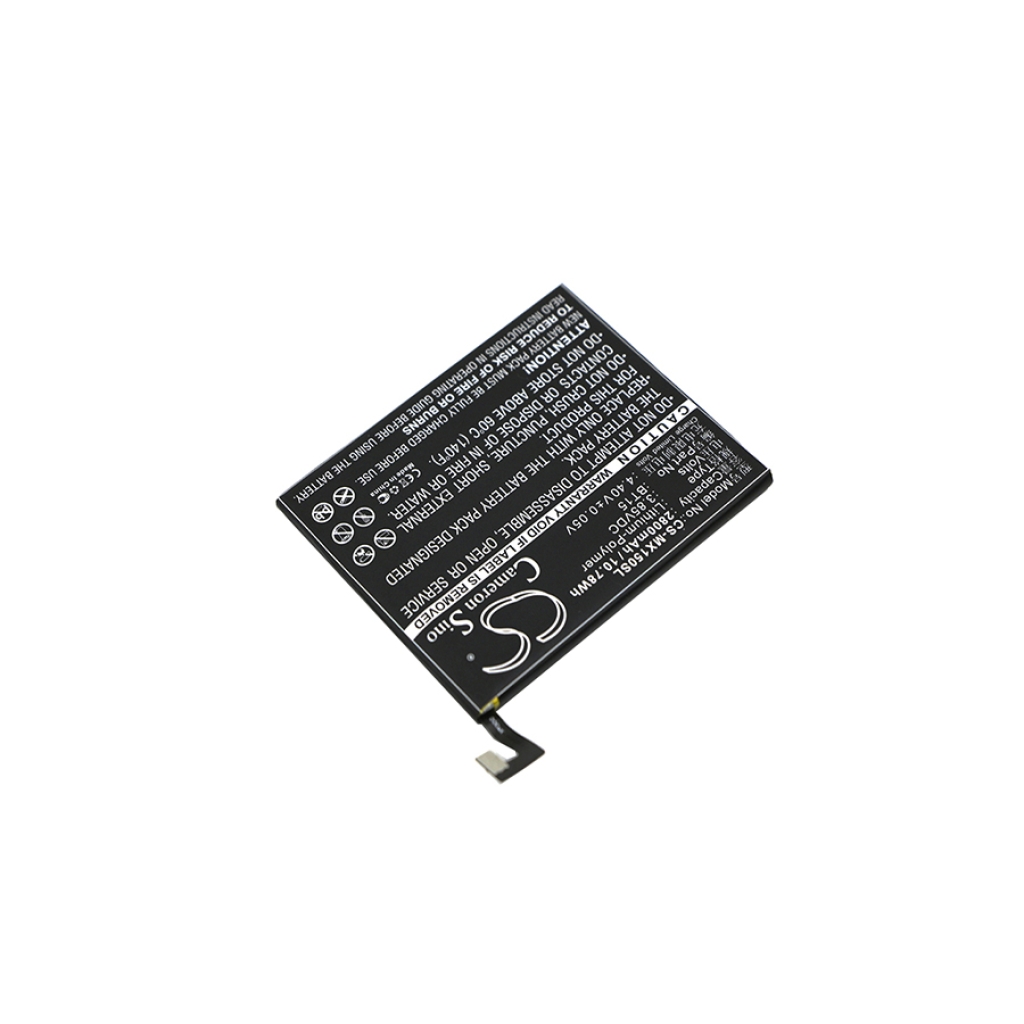 Yhteensopiva akun vaihto MeiZu BT15