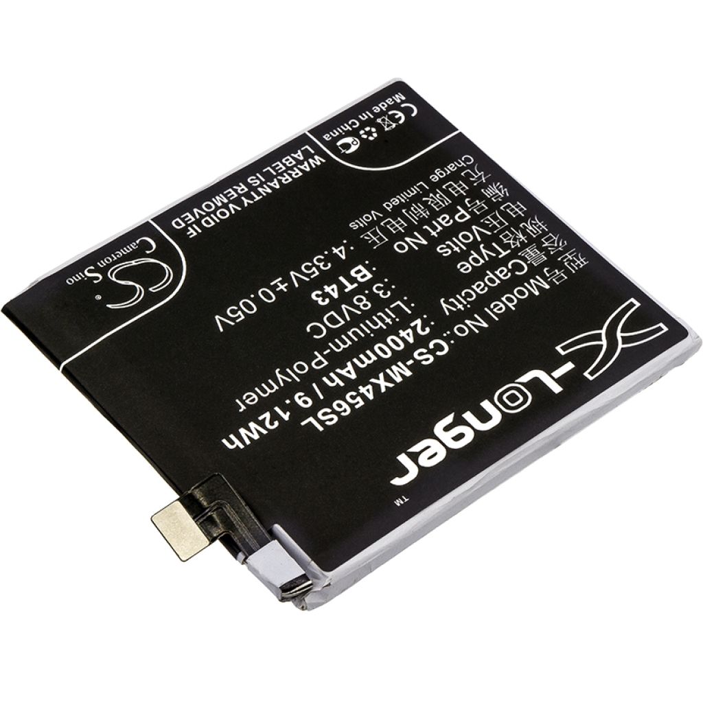 Yhteensopiva akun vaihto MeiZu BT43
