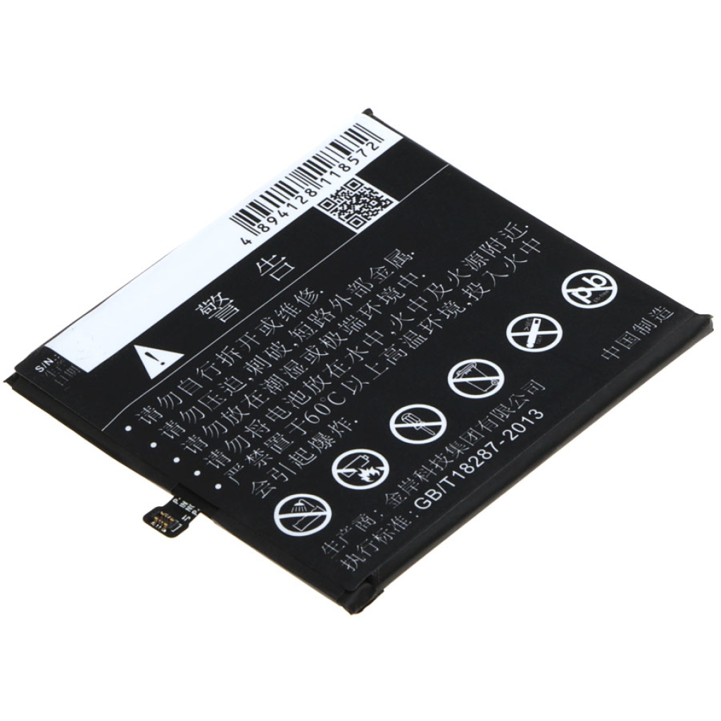 Yhteensopiva akun vaihto MeiZu BT53