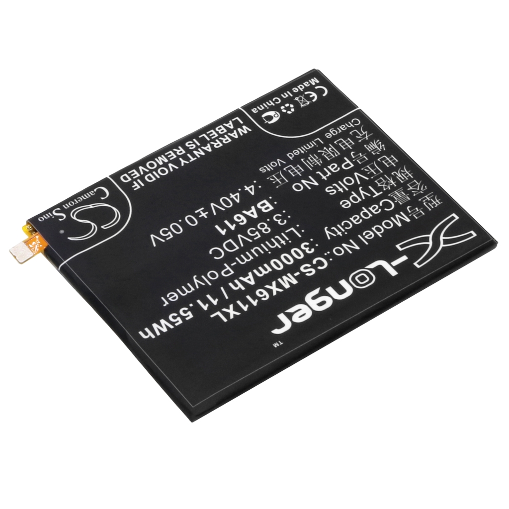 Matkapuhelimen akku MeiZu M611 (CS-MX611XL)