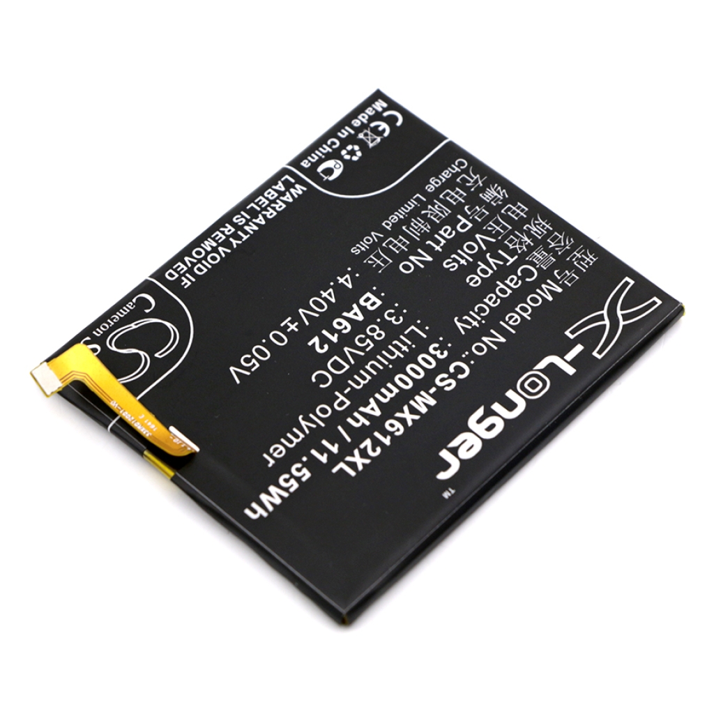 Matkapuhelimen akku MeiZu M612M (CS-MX612XL)