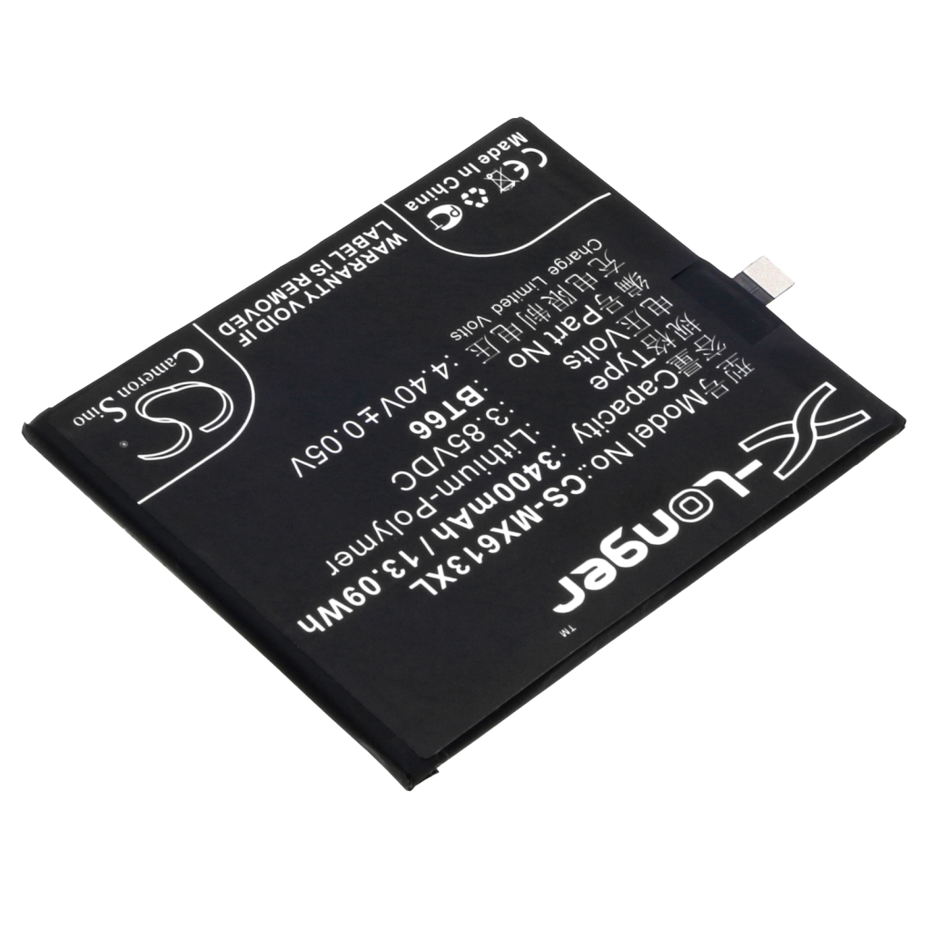 Yhteensopiva akun vaihto MeiZu BT66