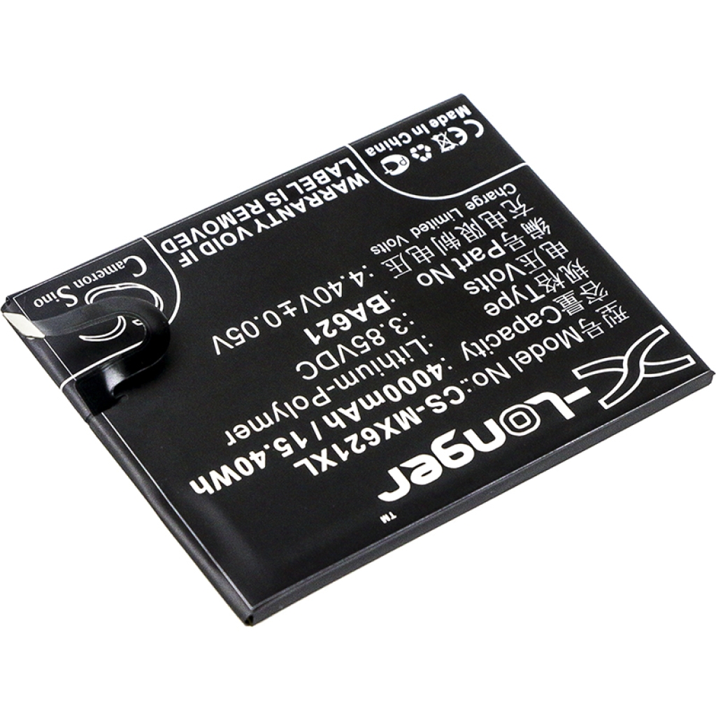 Yhteensopiva akun vaihto MeiZu BA621