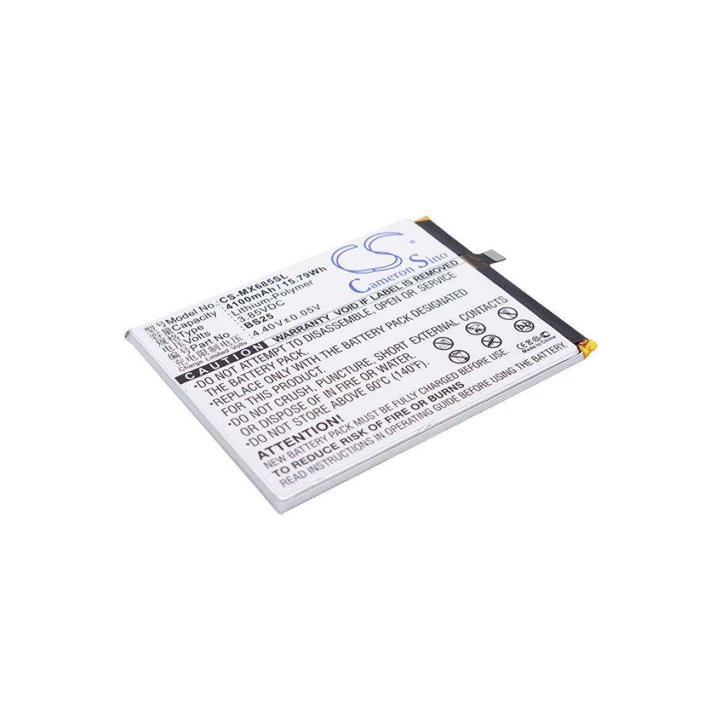 Yhteensopiva akun vaihto MeiZu BS25