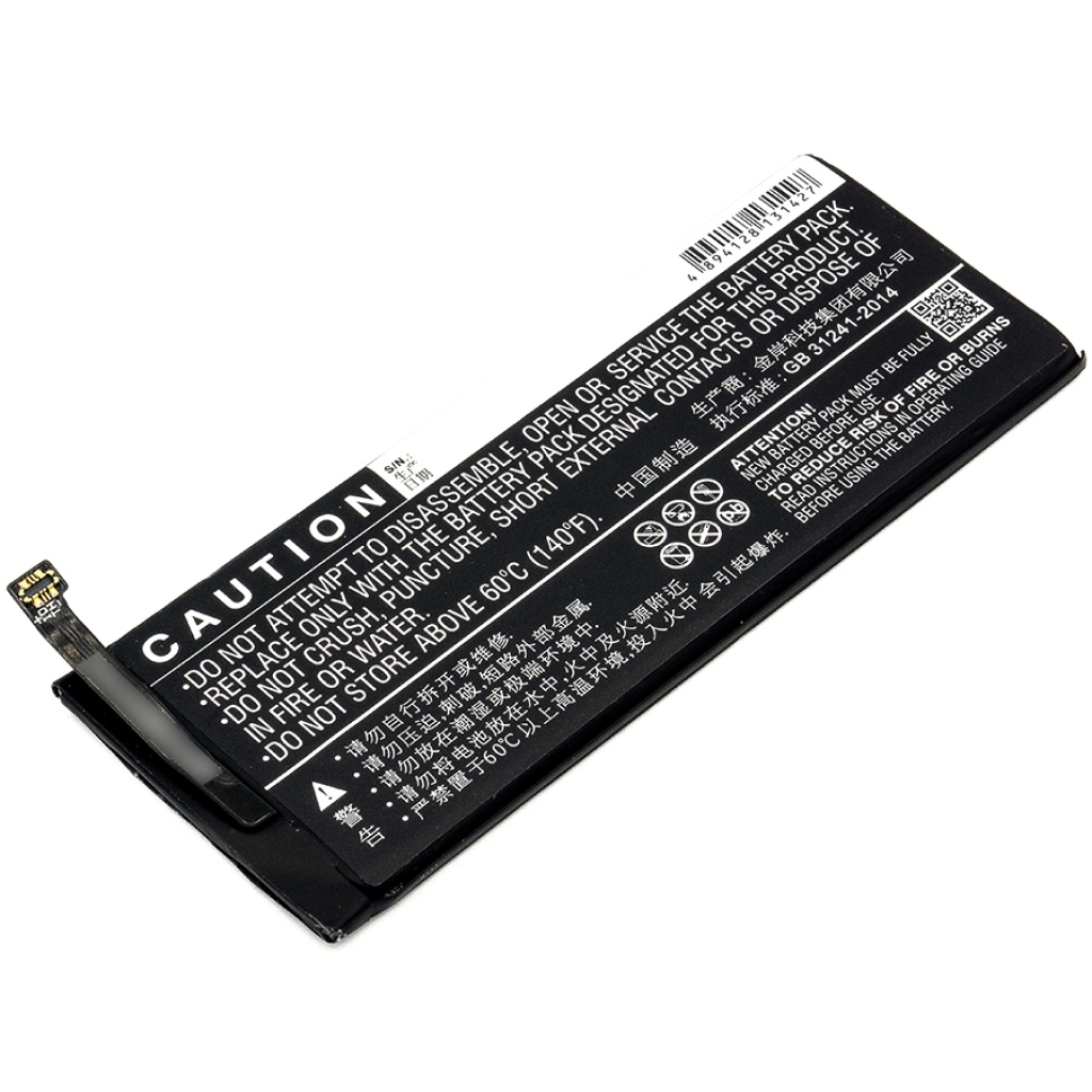 Yhteensopiva akun vaihto MeiZu BA791,BA792