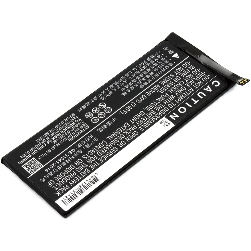 Yhteensopiva akun vaihto MeiZu BA791,BA792