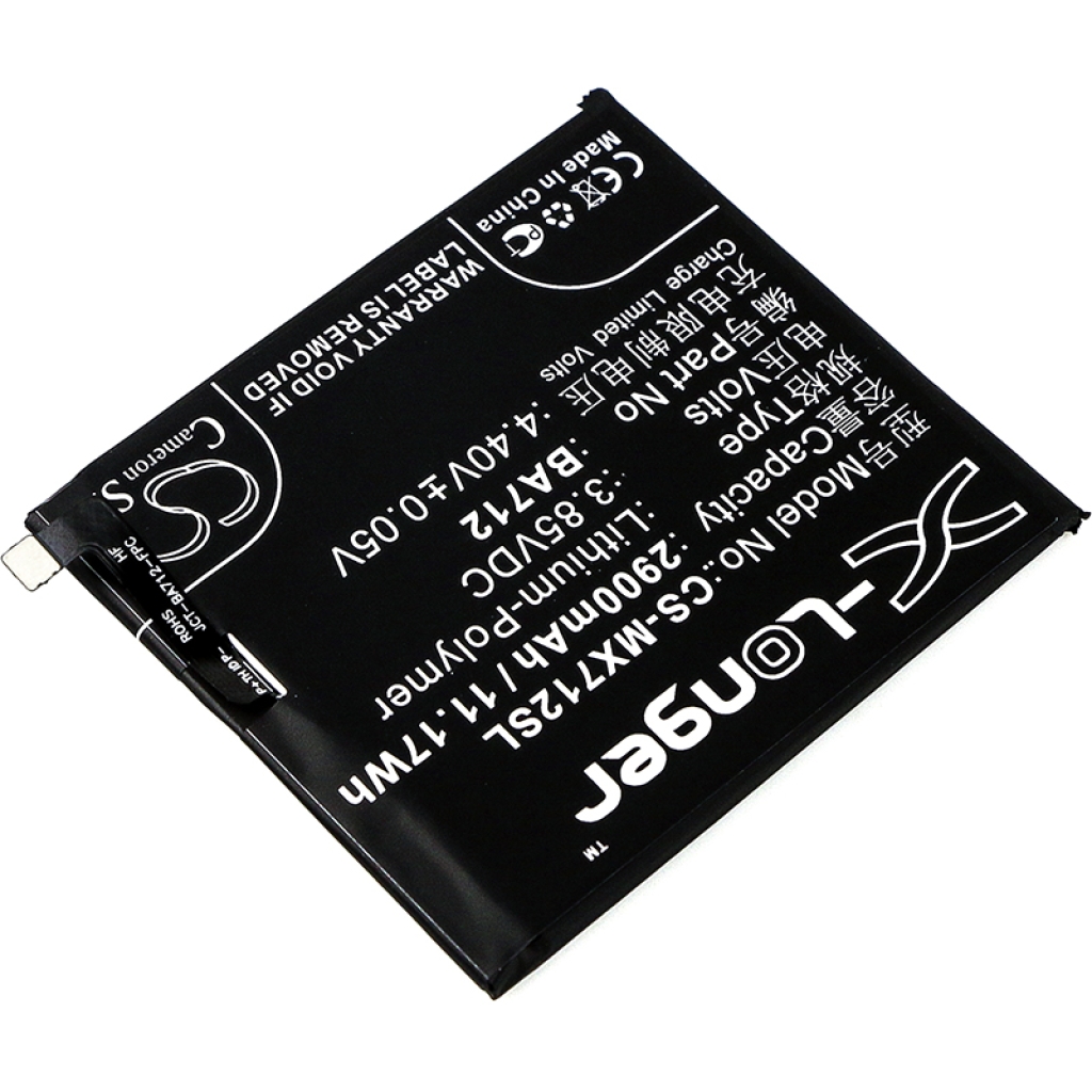 Yhteensopiva akun vaihto Meilan BA712