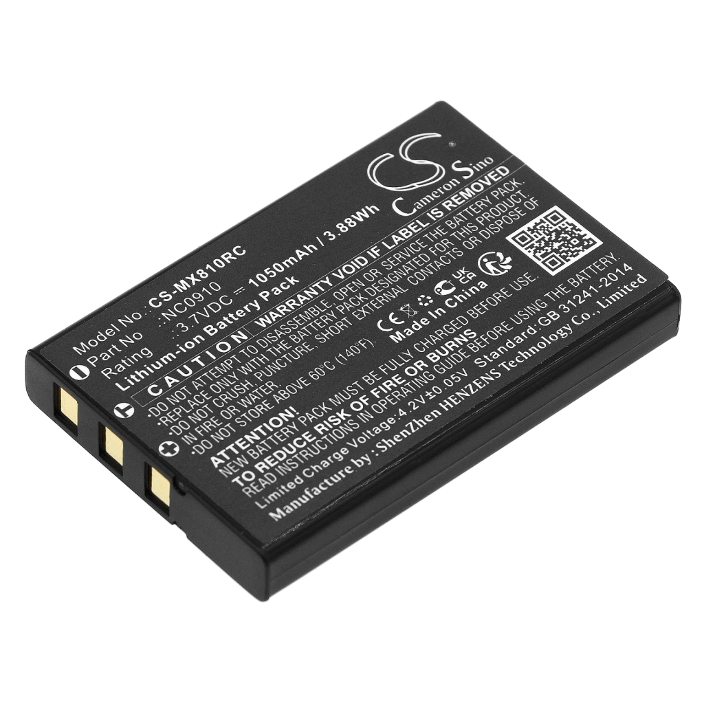 Kaukosäätimen akku Urc MX-810i (CS-MX810RC)