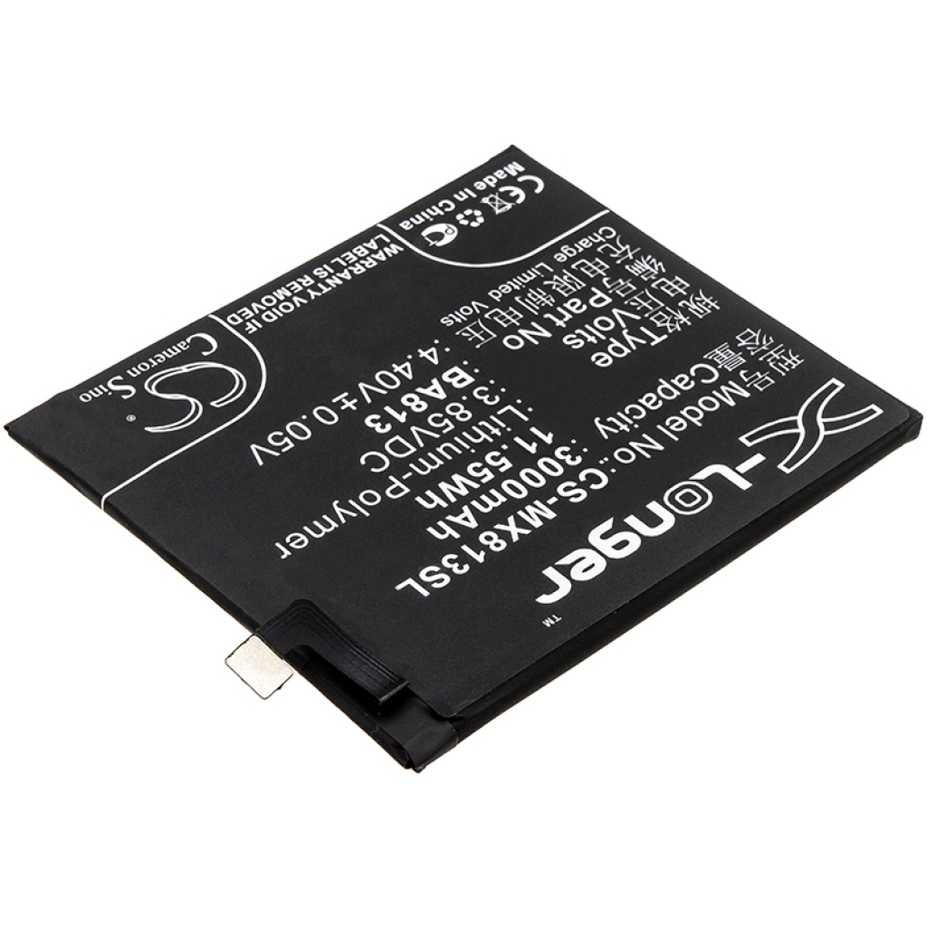Yhteensopiva akun vaihto MeiZu BA813