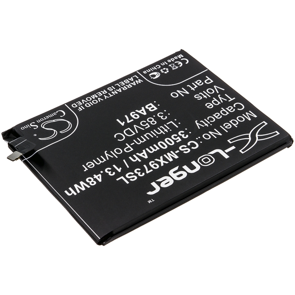 Yhteensopiva akun vaihto MeiZu BA971