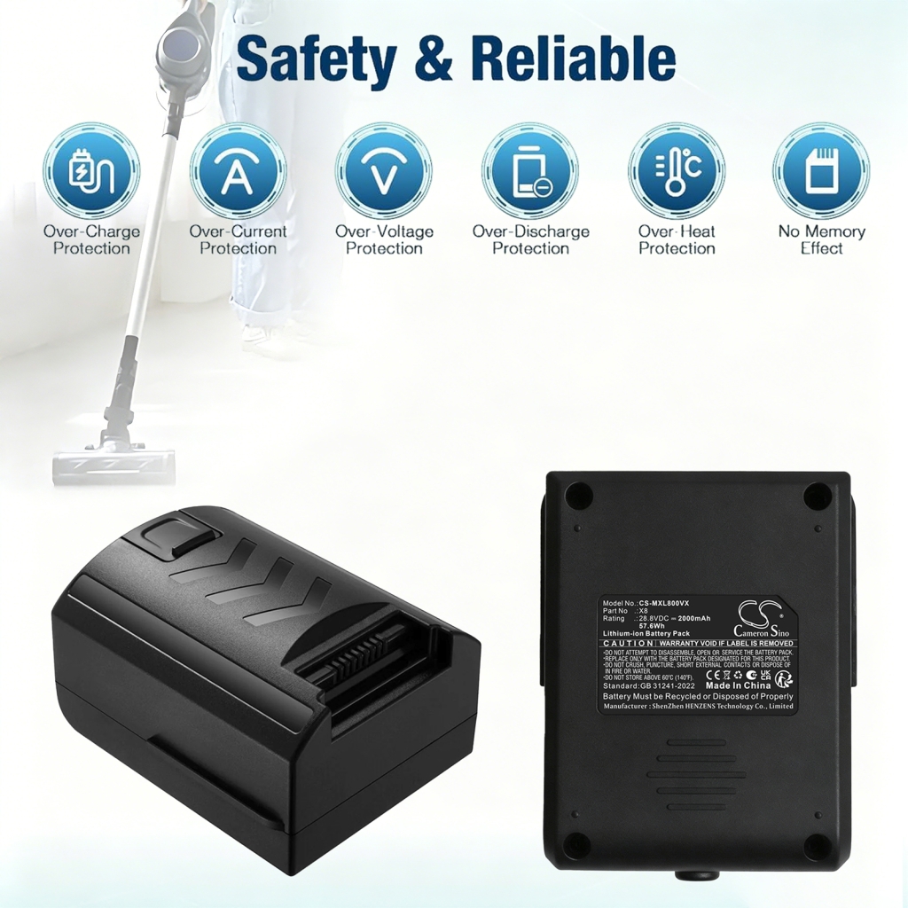 Battery compatible with Tma