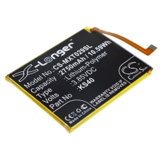 Yhteensopiva akun vaihto Motorola KS40
